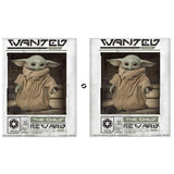 Cuadro 3d Wanted The Child Mandalorian Star Wars