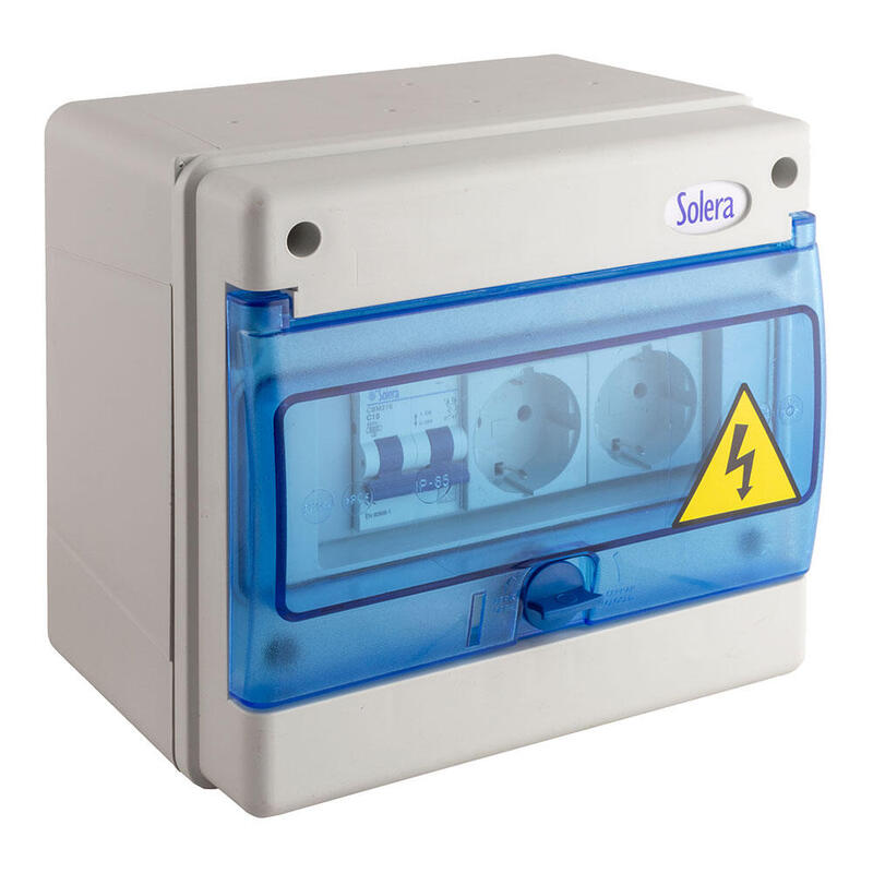 Cuadro Industrial Montado De 8 Elementos. 215x200x160 Mm 1308a-C9 Solera