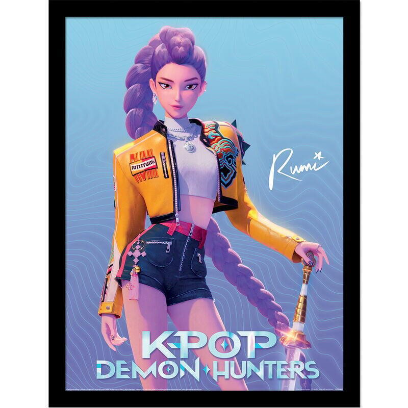 Cuadro Kpop Rumi Demon Hunters