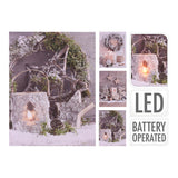 Cuadro Navideño Led 15x20cm Mod. Surtidos