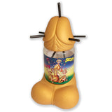 Cubalitro Con Forma De Pene 5 Pajitas Gold Edition