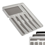 Cubertero Plastico 40 Cm Gris 32,5x40x5 Cm Kozina