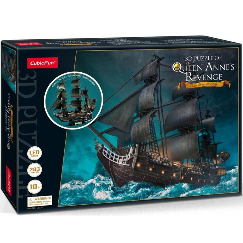 Cubic Fun Puzzle 3d Led  Queen Annes