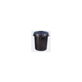 Cubo Basura Redondo Con Tapa 70l Negro