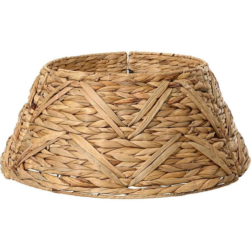 Cubre Pie De Árbol Navidad De Jacinto De Agua Ø57 X 25 Cm