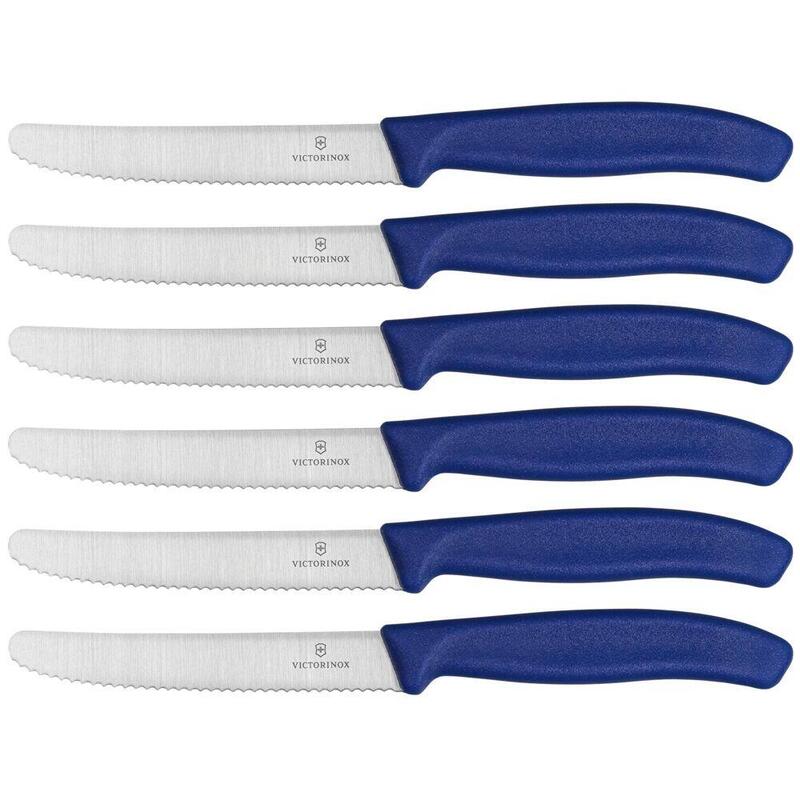 Cuchillo De Mesa Victorinox Swiss Classic 6 Uds. Azul
