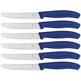 Cuchillo De Mesa Victorinox Swiss Classic 6 Uds. Azul