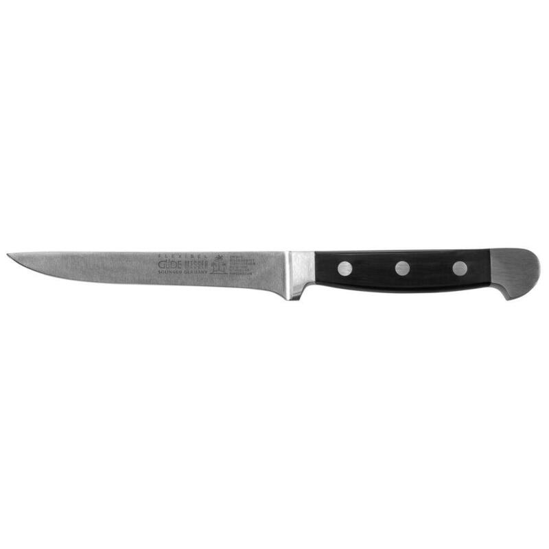 Cuchillo Deshuesador Alpha Gde Flex. Pom Negro 13 Cm 1703/13