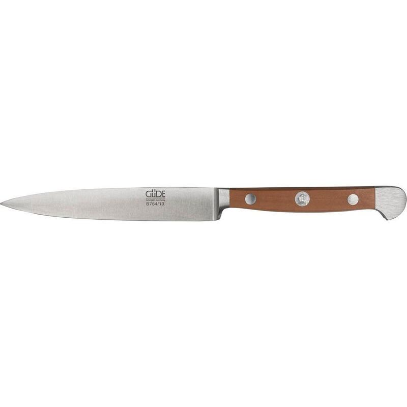 Cuchillo Pelador Gde Alpha 13 Cm Madera De Peral