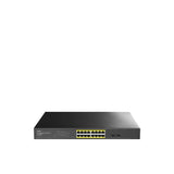 Cudy Switch Administrado De 18 Puertos - Capacidad Conmutacion 36gbps - 16x Rj45 Poe+ - 2x Gigabit Sfp - Reinicio