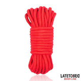 Cuerda Bondage De Algodón 5 M Roja