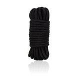 Cuerda De Bondage De Algodón 5 Metros Negro