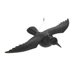 Cuervo Volador De Plástico Ahuyenta Pájaros 58 Cm