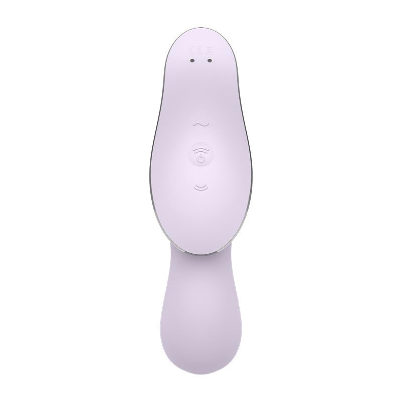 Satisfyer Curvy Trinity 2 Estimulador Y Vibrador - Morado