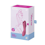Satisfyer Curvy Trinity 3 Estimulador Clitoris - Rojo