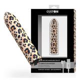 Custom Bullets - Bala Recargable Leopard 10 Intensidades