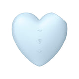 Satisfyer - Cutie Heart Estimulador Y Vibrador Azul