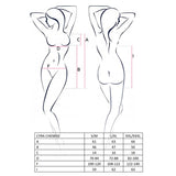 Cyra Chemise Rojo/Negro Talla (Interno):S/M