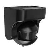 Czujnik Ruchu Pir Mce358 B/B Ip44, Zasieg 12m, Max Obciazenie 300/1200w, Negroz Czarna Przeslona