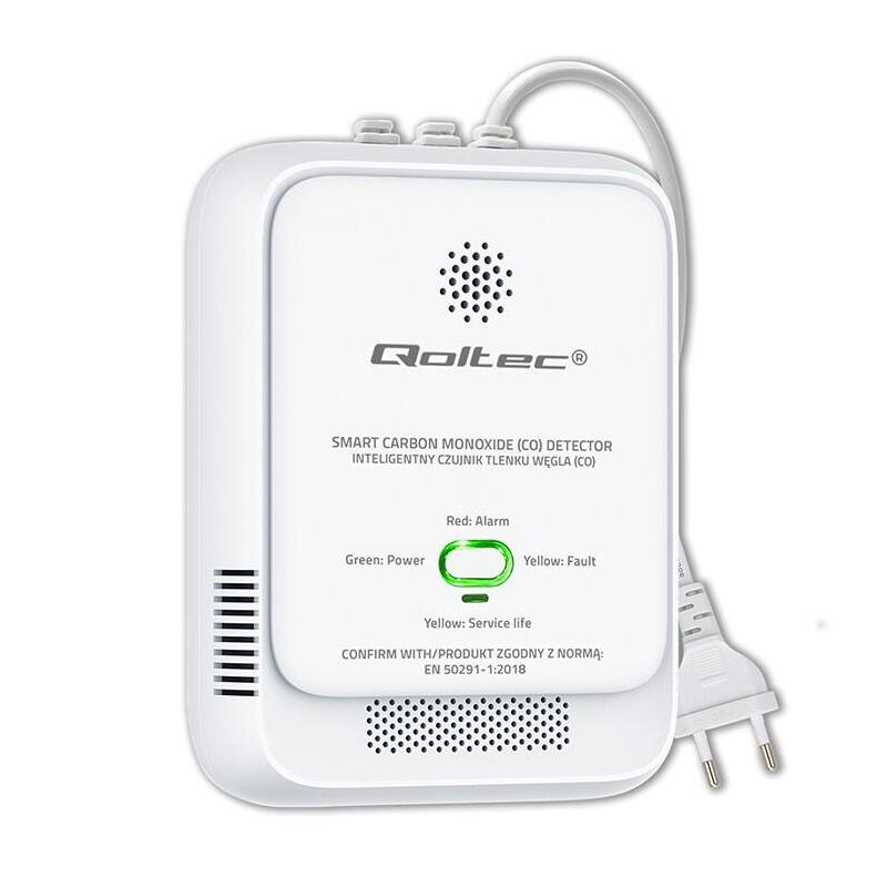 Czujnik Tlenku Wegla (Czadu) Detektor Co Alarm 85db Led