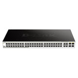 D-Link Switch Dgs-1210 48 Puertos 10/100/1000 + 4 Puertos Gigabit Sfp