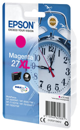 Tinta Original Epson 27xl T2713 Magenta Para Wf-3620dwf, Wf-3640dtwf,7610dwf,7620dtwf