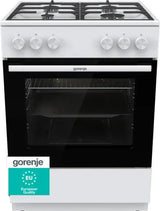EAN 3838782985317 - Gorenje G600 GG6A10WFFM cocina Cocina independiente Gas Encimera de gas Blanco imagen 2