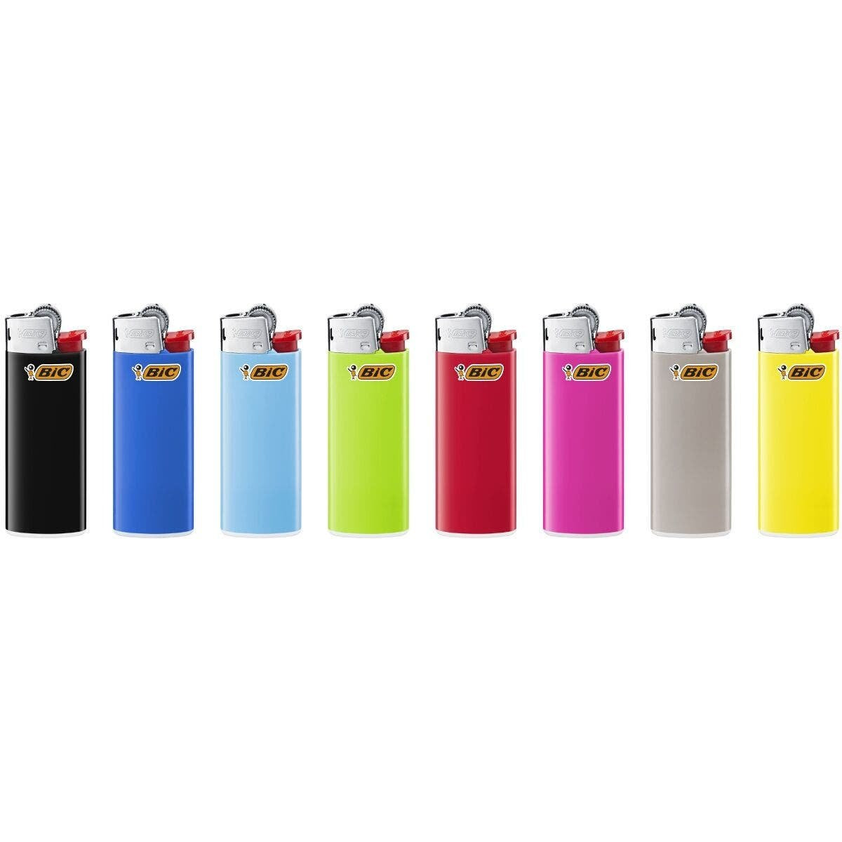Bic Encendedor De Bolsillo J25 Mini Colores Surtidos -50u-