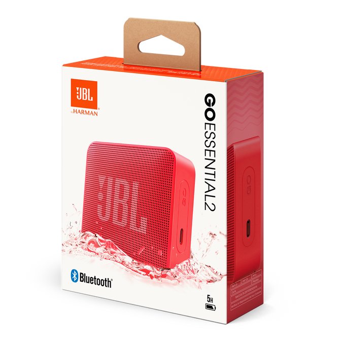Jbl Portable Speaker Go Essential 2 Rojo Bluetooth (Jblgoes2redeu)