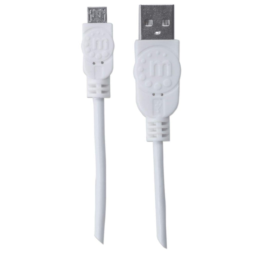 EAN 0766623323987 - Manhattan 323987 cable USB USB 2.0 1 m USB A Micro-USB B Blanco imagen 4