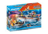 Playmobil 70140 City Action - Rescate En El Mar: Misión De Extinción De Incendios