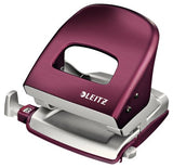 Leitz Locher Style Granat Rojo