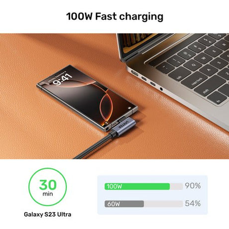 EAN 4894160057709 - UNITEK PD 100W USB-C Cable 0.5M cable USB USB 2.0 0,5 m USB C 0,48 Gbit/s Negro imagen 7