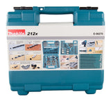Makita Juego De Brocas Y Brocas E-06270, 212 Piezas E-06270