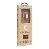 EAN 8435555100165 - Maillon Technologique Premium MTPMUMG241 cable USB USB 2.0 1 m USB A Micro-USB B Oro imagen 2