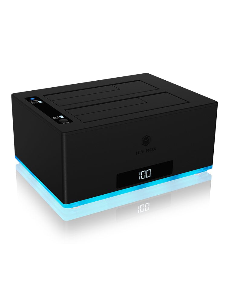 Docking- & Klonmation Icybox 2,5"& 3,5" Sata, Usb3.0 Typea