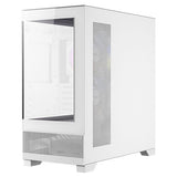 Caja Minitorre Microatx Cx500m Rgb Blanco Antec Int:2x3.5,1x2.5/ 2xusb3.0, 1xusb3.2 Tipo C/ Audio In/Out/ Panel De Cristal Templado