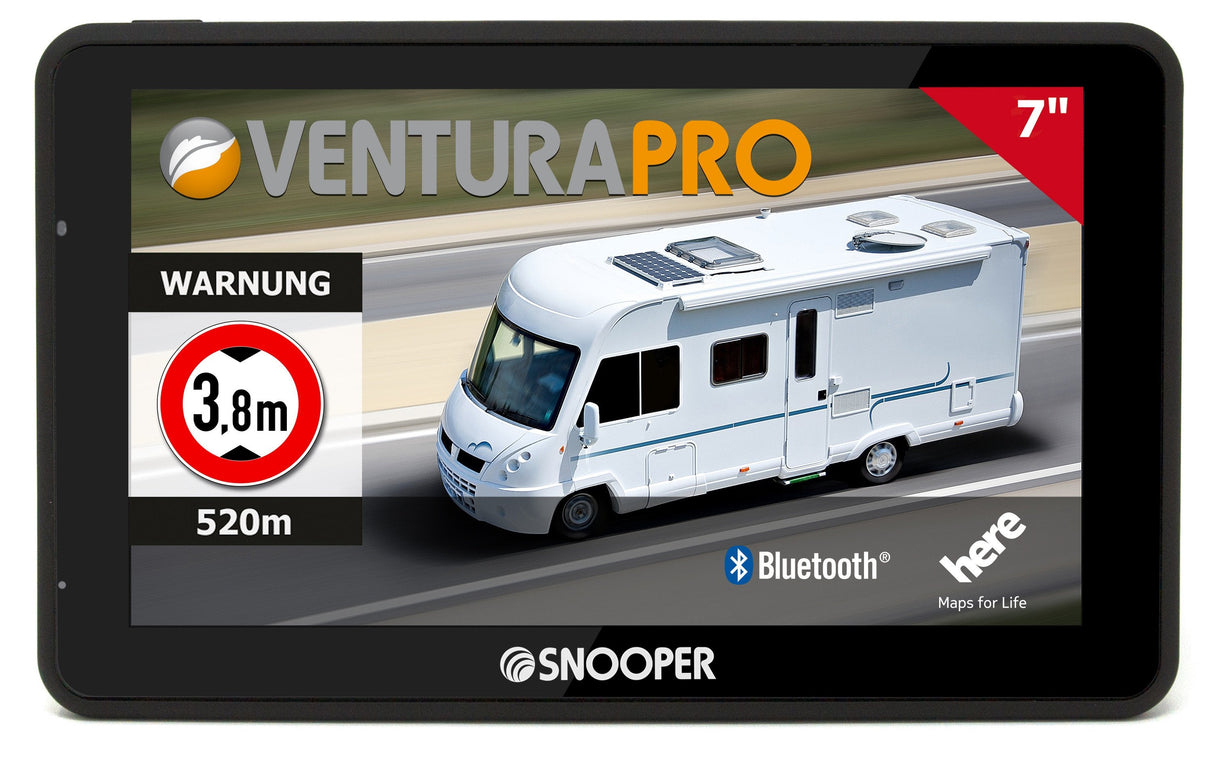Snooper Ventura Pro S6900 Navegador Fijo 17,8 Cm (7") Lcd Pantalla Táctil 322 G Negro