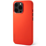 Funda  Trasera De Silicona Decoded Iphone 13 Pro Max Rojo Brisk