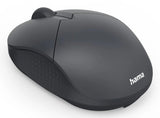 Hama Wm-150 Raton Optico Inalambrico 1600dpi - 3 Botones - Usb-A Rf 2.4ghz - Silencioso - Rango 10m - Uso Ambidiestro -