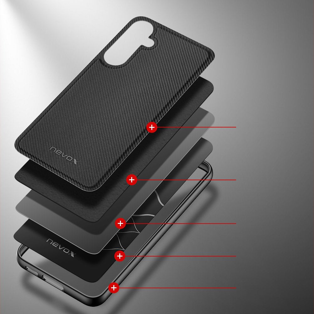 EAN 4250686414882 - nevox 2488 funda para teléfono móvil 17 cm (6.7") Negro imagen 4