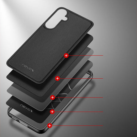 EAN 4250686414882 - nevox 2488 funda para teléfono móvil 17 cm (6.7") Negro imagen 4
