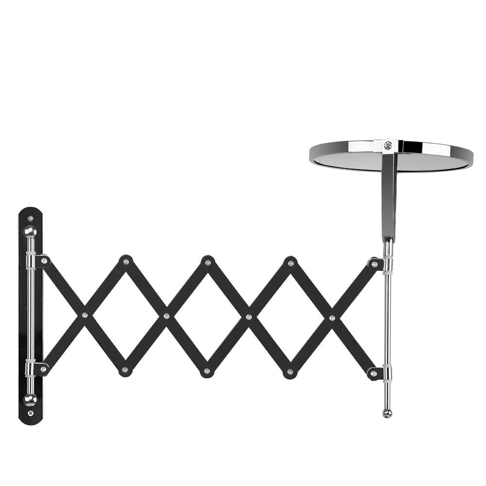 Espejo Cosmético De Pared Orbegozo Esp 6000/ Telescópico/ Doble Cara/ Ø 17cm