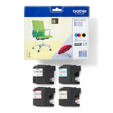 Tinta Original Brother Lc-229 Lc-225xl Alta Capacidad Multipack Cian Magenta Amarillo Negro