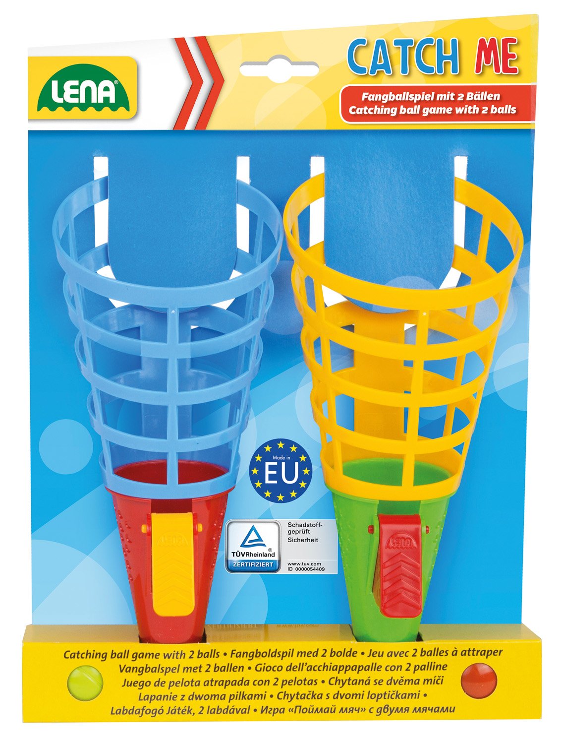 Zabawka Zlap Pilke Dwupak