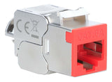 Intellinet Cat6a 10g Mp Keymone-Modul Rot