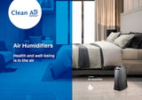 EAN 8718546310775 - Clean Air Optima CA-603 humidificador Ultrasónica 5 L Negro imagen 8