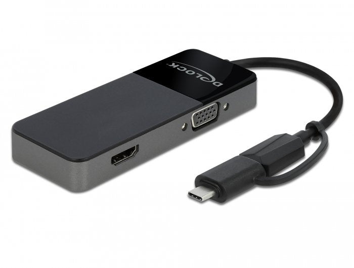 Delock Adaptador Usb 3.0 A 4k Hdmi + Vga
