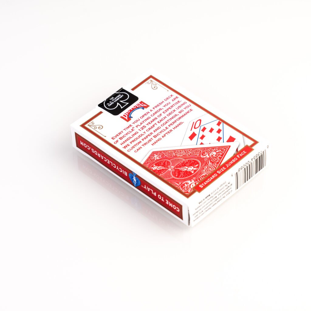 EAN 0073854600887 - Bicycle Jumbo Rider Back juego de cartas 56 pieza(s) imagen 4