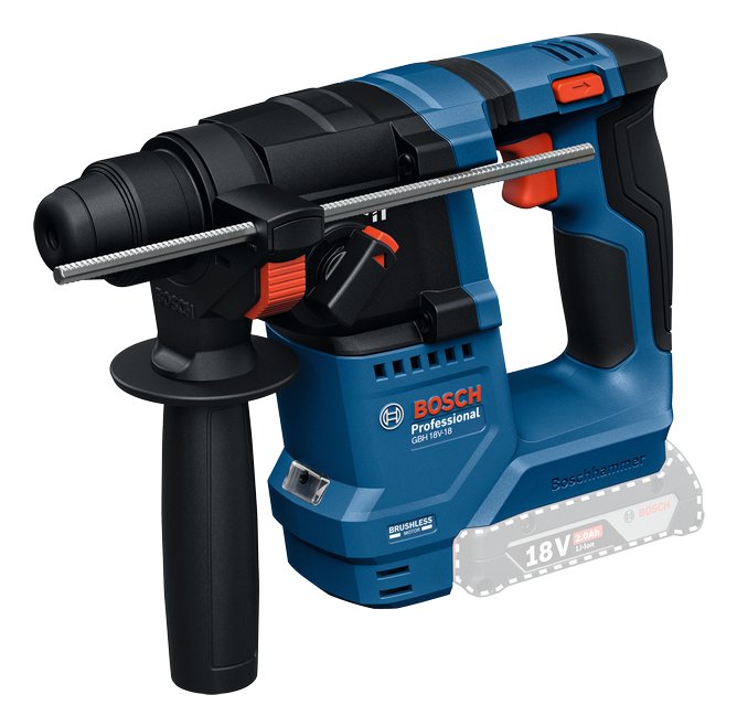 Bosch Professional Gbh 18v-18 Professional, 0611927003, Martillo Perforador Azul/Negro